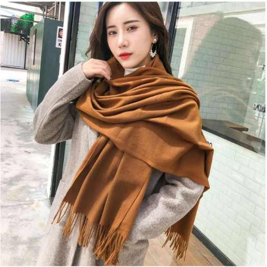 Khăn len quàng cổ, Khăn nữ, Khăn giá rẻ Cashmere chất mềm mịn