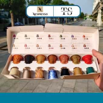 Hộp 14 viên cà phê Capsule Espresso, Cà phê viên nén dành cho Máy pha cà phê tự động