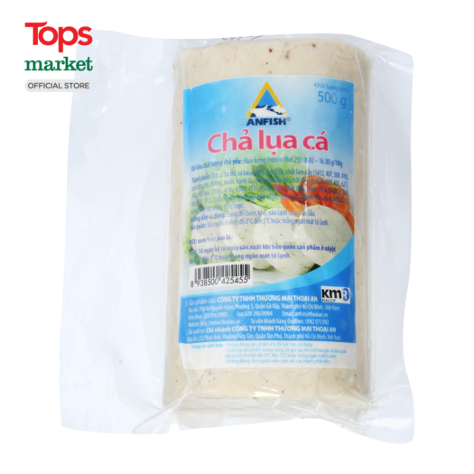 Chả Lụa Cá AnFish 500G - Siêu Thị Tops Market