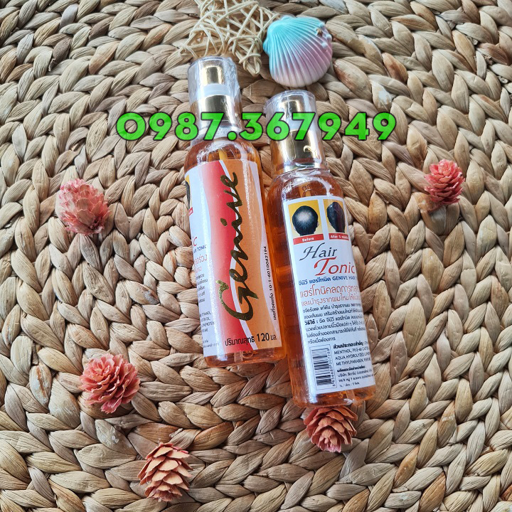 Serum xịt dưỡng nhanh mọc tóc Genive Hair Tonic Thái Lan