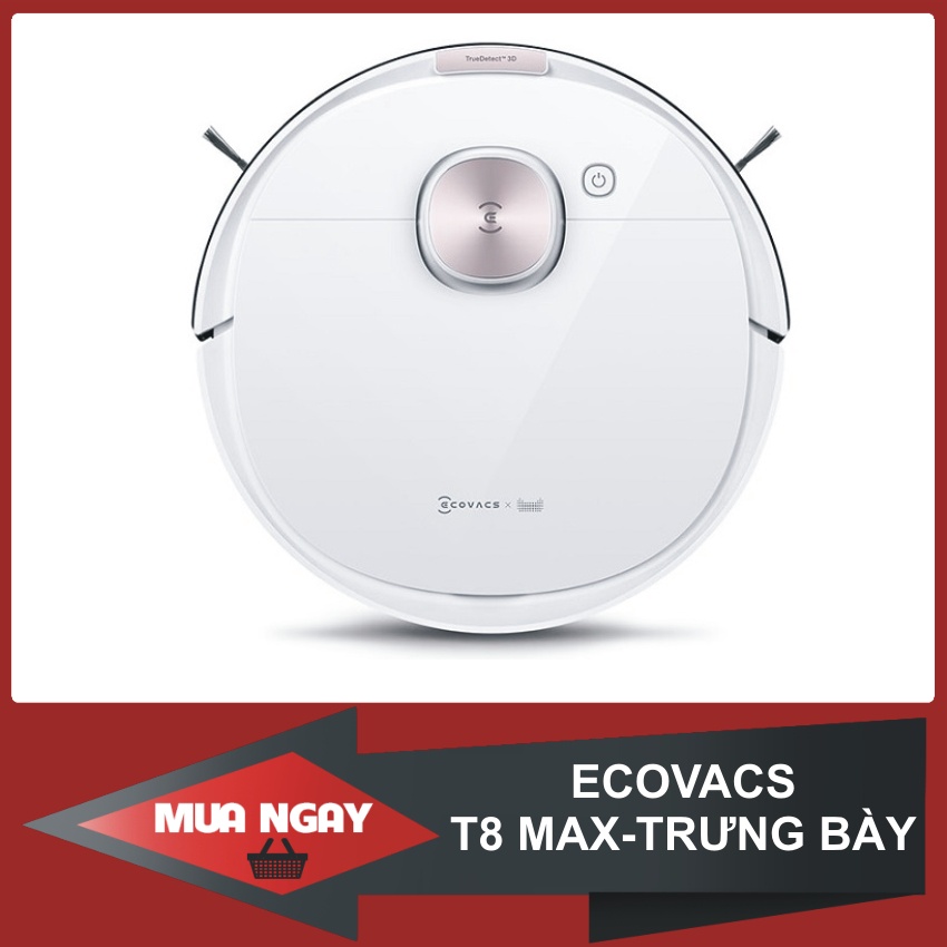 Robot hút bụi lau sàn Ecovacs Deebot T8 Max - T8 Power Hàng trưng bày