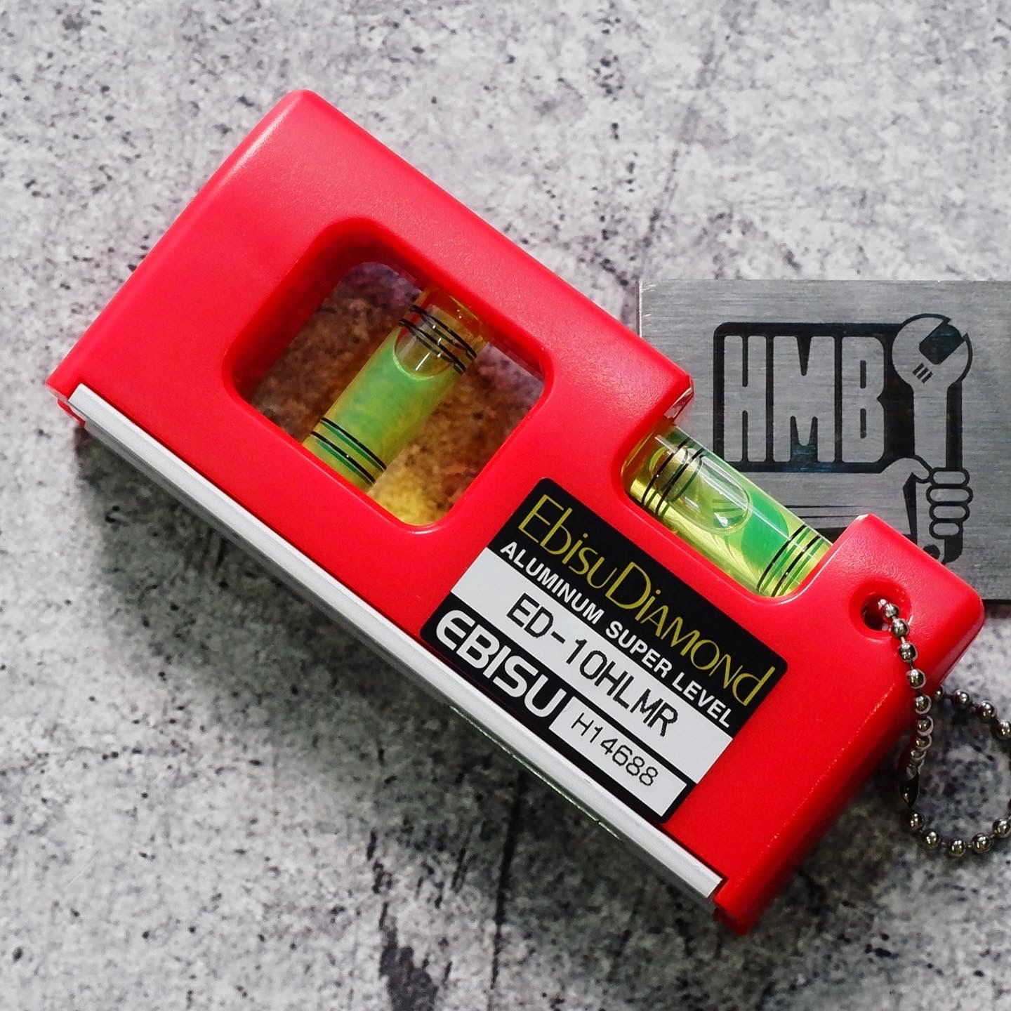 🇯🇵made in japan🇯🇵 thước thuỷ 10cm nhật bản có nam châm ebisu ed-10hlmr