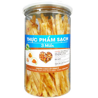 Khô cá thiều que tẩm gia vị đặc sản thơm ngon - Hũ 200G [ ăn vặt siêu ngon]