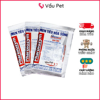 Men Tiêu Hóa Cho Chó Mèo Pharbiozym Gói Men Tiêu Hóa Chó Mèo