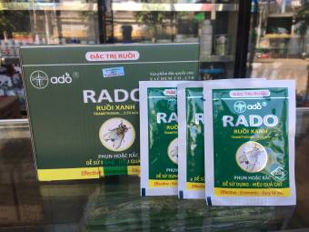 Thuốc diệt ruồi xanh hiệu quả cao RADO RUỒI XANH 20G