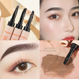 Bút Kem Lông Mày Mới Phấn Lông Mày Không Thấm Nước, Chống Mồ Hôi, Lâu Trôi, Không Lem, Không Phai Màu, Bút Cọ Lông Mày Lười Tự Nhiên Thuốc Nhuộm Gel Tạo Kiểu Lông Mày
