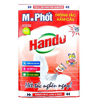 Gói thông tắc hầm cầu M.phốt Hando 200gr