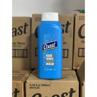 [MẪU MỚI] SỮA TẮM+GỘI 2IN1 COAST 946ML NHẬP KHẨU MỸ