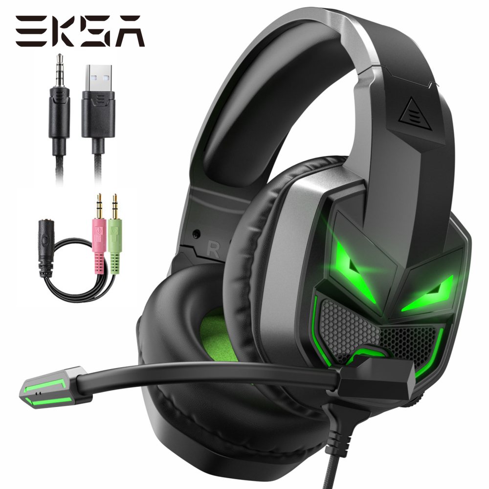 EKSA E900 BT 2.4GHz Wireless Bluetooth Headphones 7.1 USB/Type C Wired Gaming  Headset Gamer with ENC Mic For PC/PS4/PS5/Xbox,50H - AliExpress