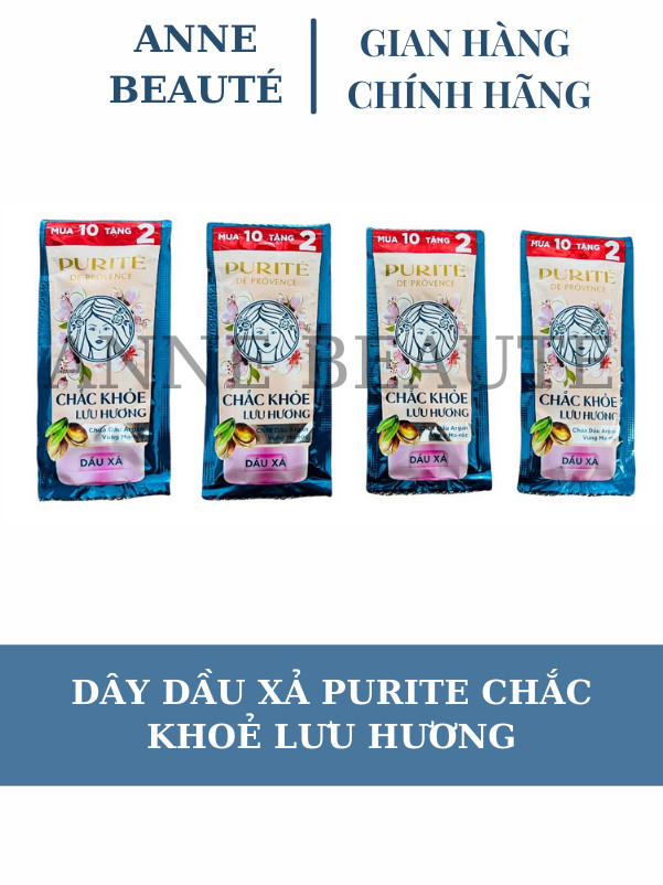Dây dầu xả Purite, Gói dầu xả Purite tinh chất thiên nhiên