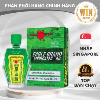 Dầu xanh con ó Eagle Brand nhập khẩu Singapore