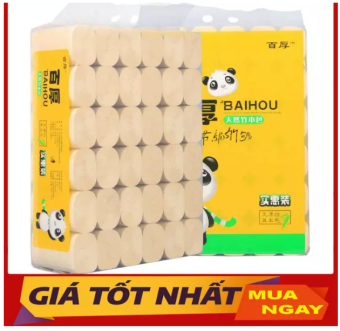 Giấy Vệ Sinh Gấu Trúc Loại 36 Quận-Giấy Cuộn Baihou Cực Dai