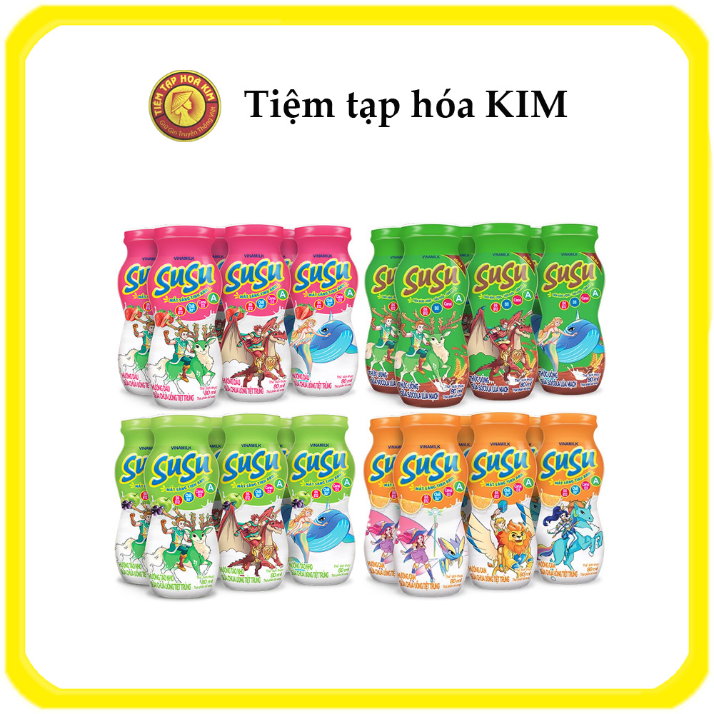 Sữa chua uống SuSu lốc 6 chai