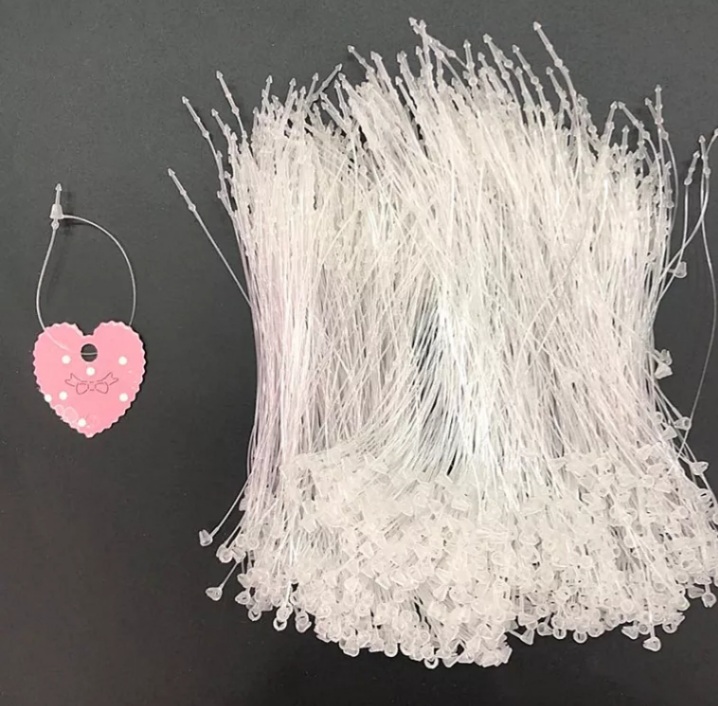 Dây Treo Nhãn Mác [ 1000 Sợi ] tag quần áo, ti xỏ nhựa, dây gắn mác...