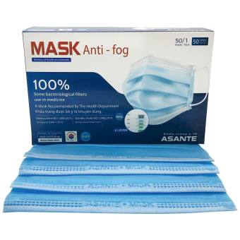 KHẨU TRANG Y TẾ 4 LỚP KHÁNG KHUẨN MASK ANTI - FOG - HÀNG XUẤT KHẨU