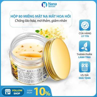 Mặt nạ dưỡng mắt hoa quế hồi Bioaqua Golden Osmanthus Eye Mask giảm nếp nhăn chống lão hóa hàng nội địa Trung - Nana skincare