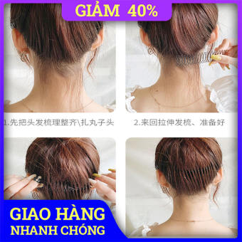 Kẹp Tóc Cố Định Tóc Gọn Gàng Liền Mạch- Xước Tóc