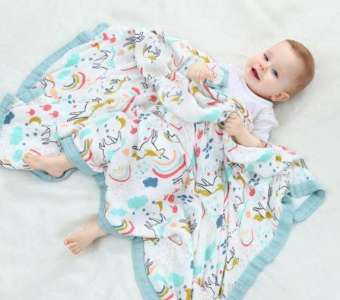 CHĂN /KHĂN ADEN ANAIS XÔ 5 LỚP