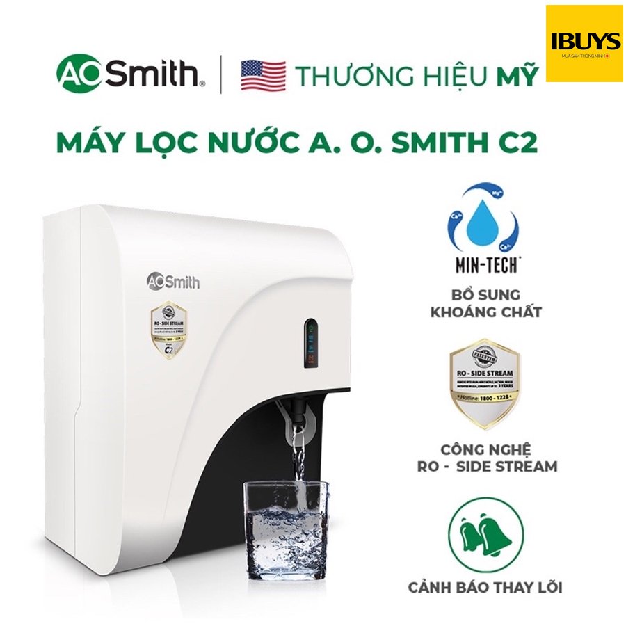 Máy lọc nước aosmith c2
