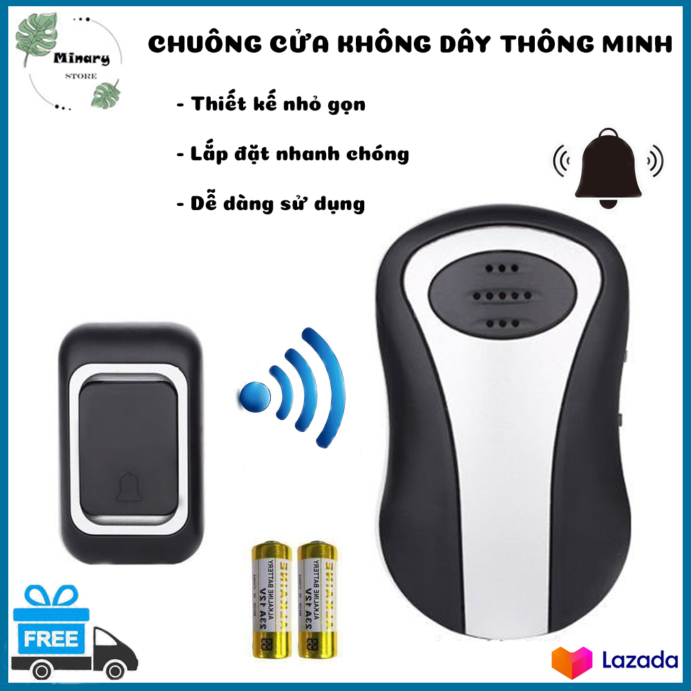 Chuông Báo Cửa Không Dây, Chuông Báo Dành Cho Bệnh Nhân, Chuong Bao Khong Day. Thiết kế nhỏ gọn, lắp đặt nhanh chóng, dễ sử dụng. GIÁ ƯU ĐÃI. MUA NGAY.