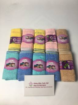 Khăn mặt sợi tre cao cấp Ver 2 siêu óng siêu mềm thấm hút siêu kháng khuẩn siêu an toàn - 100% bông Bamboo Yarn