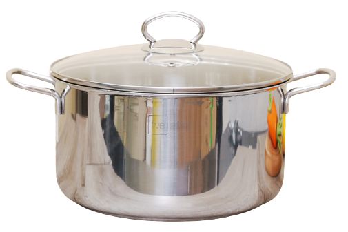 Nồi luộc gà 3 đáy sandwich inox 430 cao cấp Fivestar Standard -sử dụng bếp từ- Bảo hành 5 năm  (26cm/ 28cm/ 30cm )
