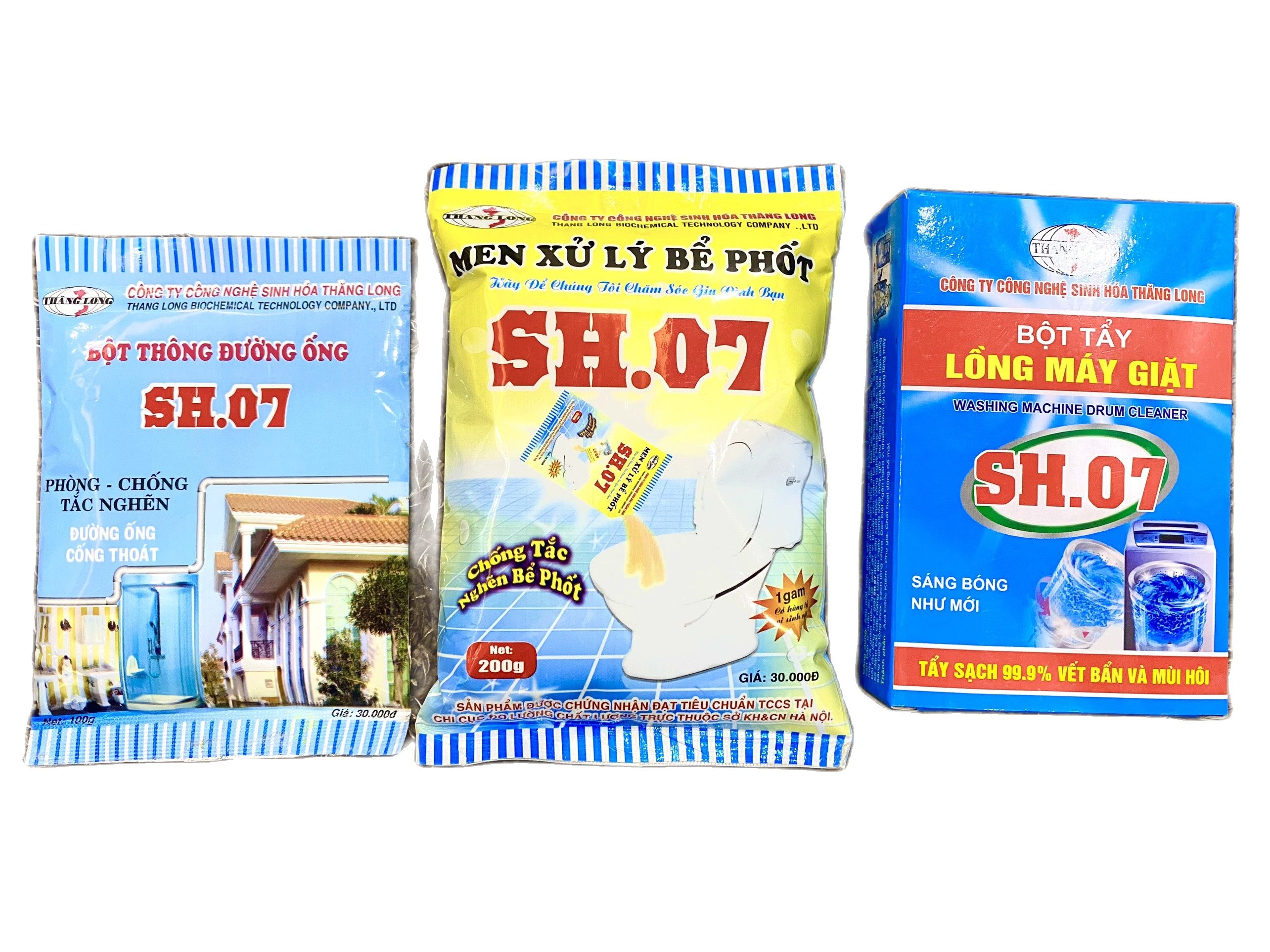 Vệ sinh nhà tắm bột thông cống - men xử lý bể phốt - tẩy lồng máy giặt - Không hiệu quả hoàn tiền - Hàng CHÍNH HÃNG