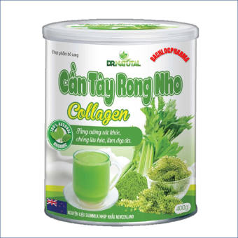 Sữa Bột Cần Tây Rong Nho Collagen - Giúp Giảm Cân An Toàn, Hiệu Quả,Đẹp Da, Mờ Nám, Thải Độc Gan, Phòng Ngừa Ung Thư Và Tăng Cường Sức Khỏe - Sữa Bột Cần Tây Rong Nho Collagen