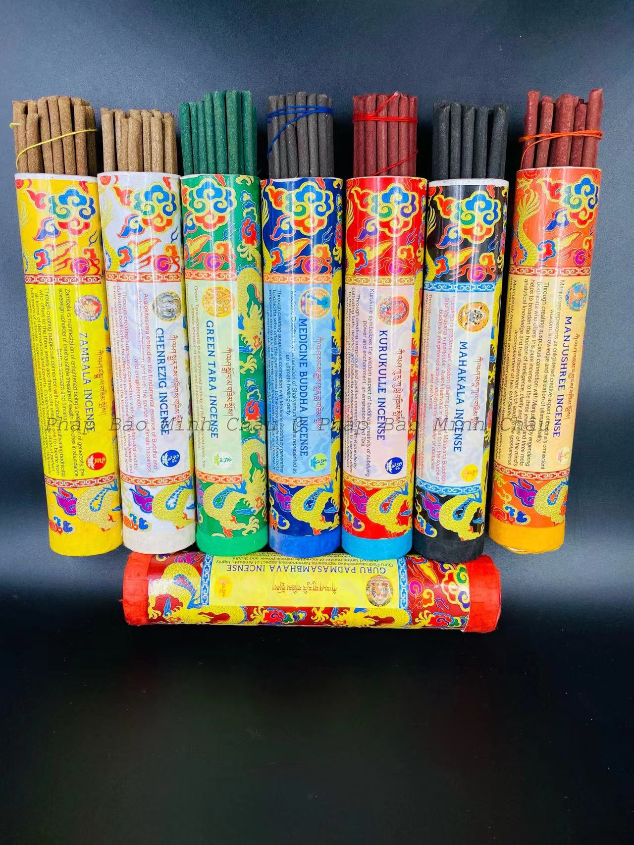 Nhang Nepal ống vân rồng