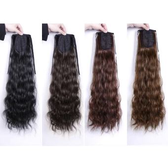 Tóc giả nữ buộc xù đuôi dài 60cm chất lì như tóc thật