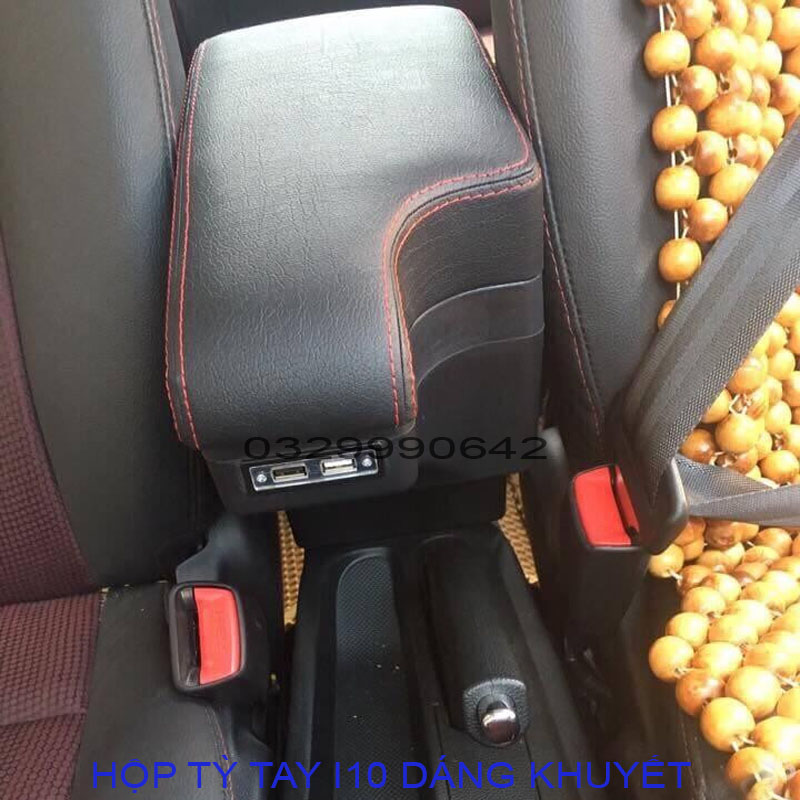 Hộp tỳ tay hyundai i10 dáng khuyết