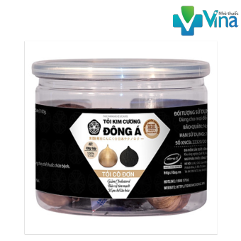 Tỏi đen Đông Á, Tỏi Kim Cương Đông Á, hộp 100g