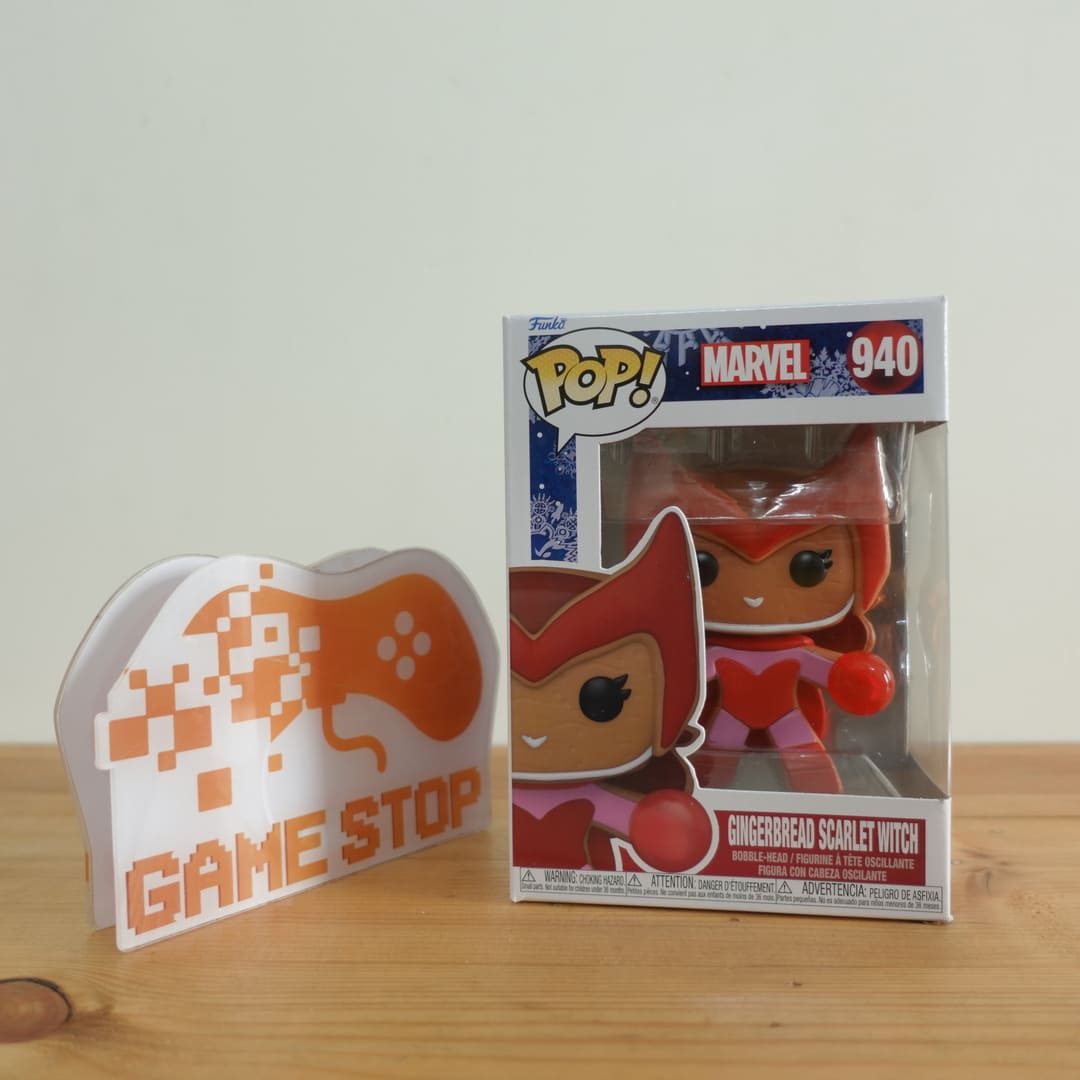 Mô hình marvel scarlet witch 10cm 940 gingerbread funko pop mô hình tĩnh nhựa pvc chính hãng mỹ mvfkp08