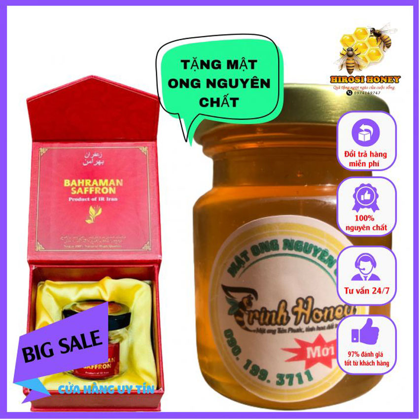 Saffron- Nhụy Hoa Nghệ Tây Hàng Cao Cấp Loại Xịn 1 g