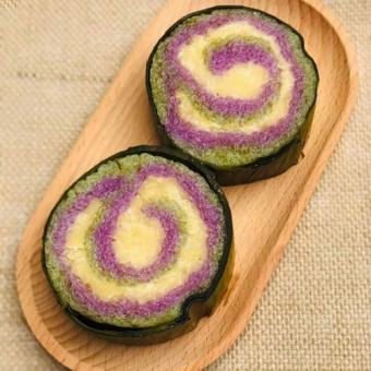 Bánh Tét Trà Cuôn Chay Cuộn [ Nếp xào cốt dừa -- Chỉ ship HCM, lân cận Trà Vinh ]