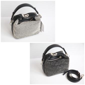 Túi đeo Alexander Wang bucket đá fullbox size 19cm xinh sang tiện (màu đen) - MERRIMAN FASHION