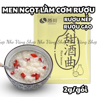Men ngọt làm cơm rượu rượu nếp rượu gạo 2g