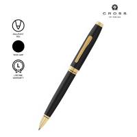 Cross Pens Two Tone Coventry Black with Gold Ballpoint Pen CAT0662-11
