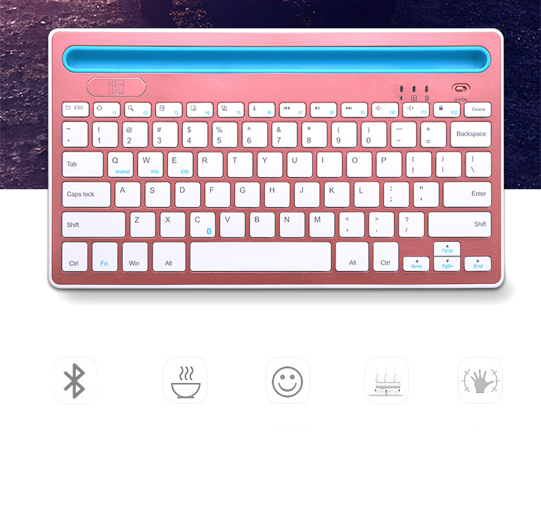Bàn phím Bluetooth siêu mỏng  -Bàn Phím không dây -  Bàn phím IPAd PHÍM VUÔNG