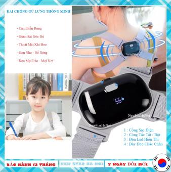 Đai chống gù lưng trẻ em trị lưng tôm, cong vẹo cột sống - đai chống gù thông minh cho nam và nữ