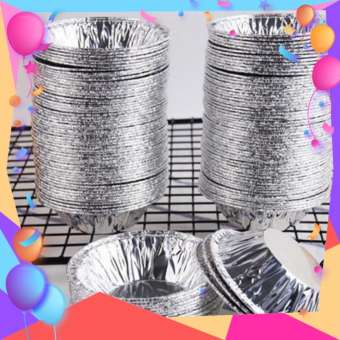 Combo 100 chén nướng giấy bạc, nướng đồ ăn, nướng bánh tiện lợi