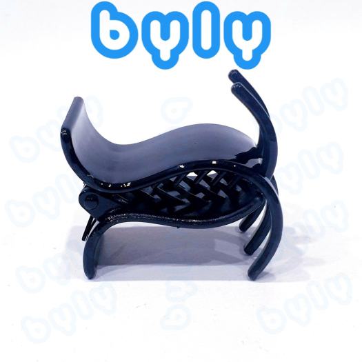 Kẹp tóc càng cua 5 răng màu đen gắp không gãy - ByLy Store