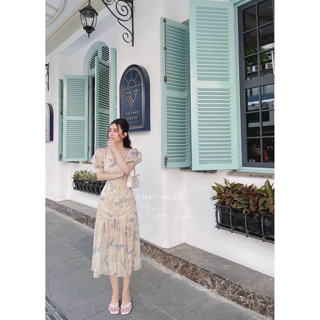 Váy thiết kế đuôi cá 2 lớp