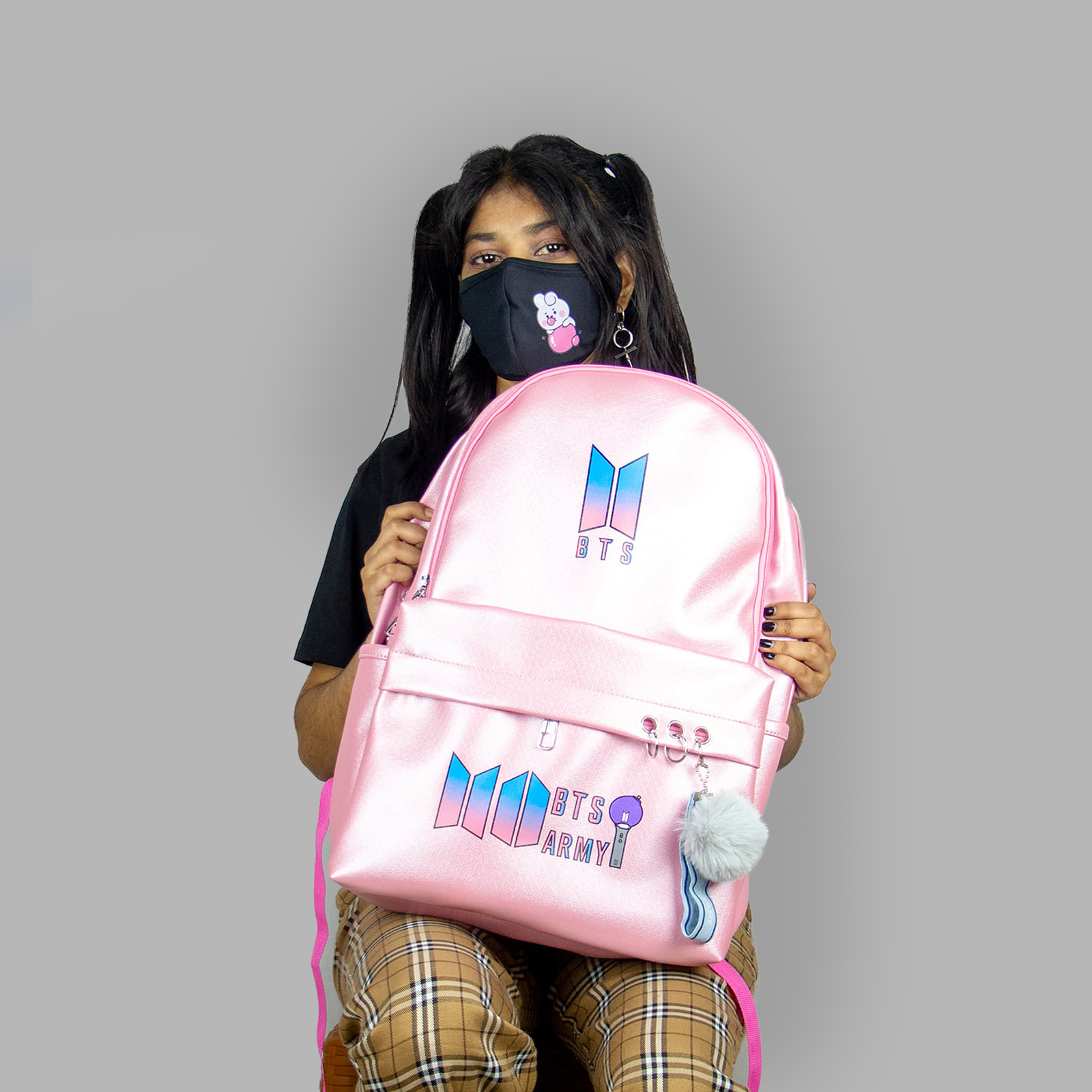 Bts backpack for school best sale