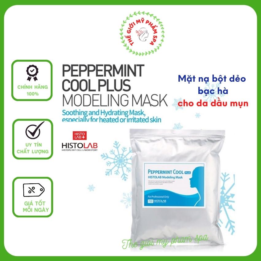 Mặt nạ bột dẻo bạc hà cho da dầu mụn pepermint cool plus histolab chính hãng hàn quốc | thegioimyphamspa