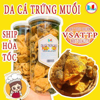 HŨ 200GRAM Da cá trứng muối SINGAPORE