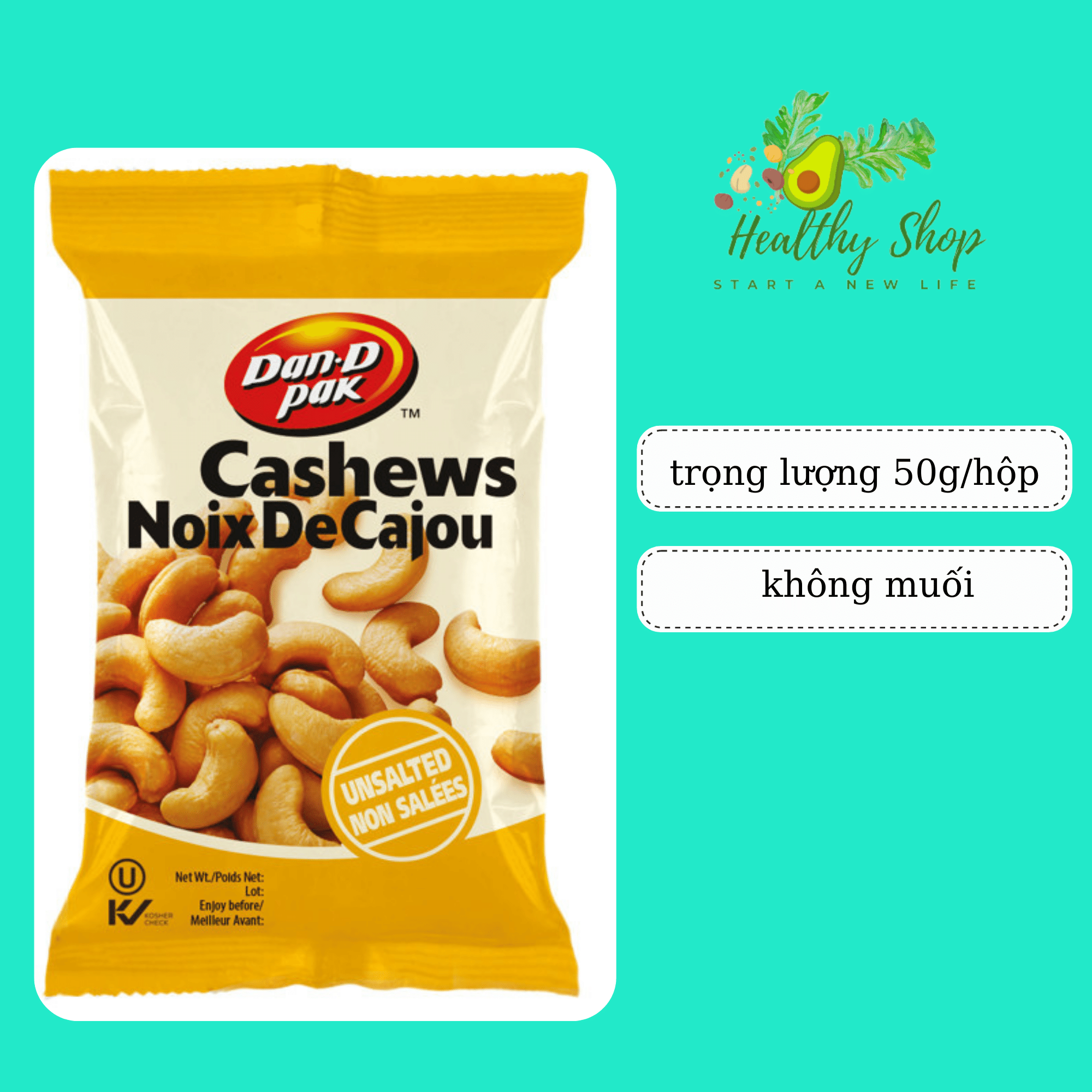 Hạt điều 50g