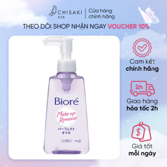 Dầu Tẩy Trang Cho Mọi Loại Da Bioré Makeup Remover Perfect Oil 150ml