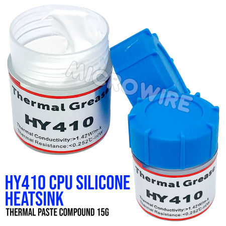 HY410 CPU Silicone Heatsink Thermal Paste Compound 15g