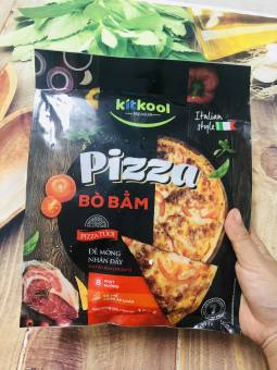 pizza bò bằm size 18 gói 180g